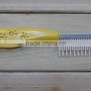 Pet Grooming Tool Plastic Dog Fancy Comb thumbnail-3