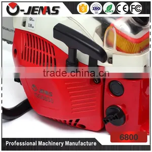 Ojenas Durable 68cc 3.2kw Agriculture Garden Tools Petrol Chain Saw Wood Cutting Machine thumbnail-3