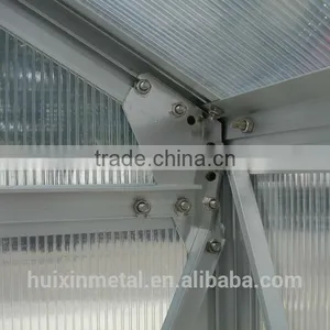 Polycarbonate Sheet Greenhouse With Aluminum Frame HX66123 thumbnail-5