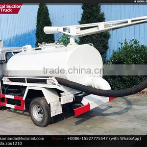 Foton Forland 4*2 2-3m3 Small Mini Septic Truck Septic Pump Truck Septic Tank Trucks for Sale thumbnail-4