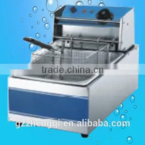 Hot Sales Electric 1-Tank 1-Basket Deep Fryer(ZQW-81) thumbnail-1