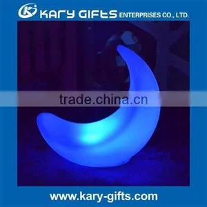 Rechargeable Ramadan Moon Shape Light LED Table Lamp Ramadan Lantern thumbnail-2