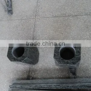 Green Granite Vases Grave for Tombstone thumbnail-5