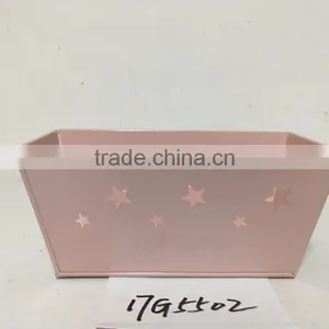 Wholesale New Sign Rectangle Home Garden Deco Shenzhen a Zinc Coated Wide Flower Pot thumbnail-3