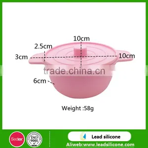 Hot Sell Promotion Gifts Unbreakable Microwave Silicone Bowls thumbnail-2