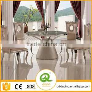 Manufacturer Best Price Popular PU Dining Chairs High End Kitchen Dining Chairs Stainless Dining Chair thumbnail-4