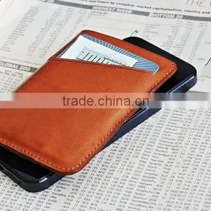 Real Leather Slim Front Pocket Minimalist Wallet Money Clip Card Holder thumbnail-4