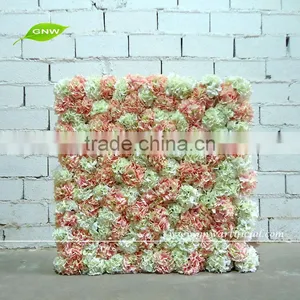 GNW FLW1508-12 Beautiful Artificial Flower Wall for Wedding Decoration thumbnail-1