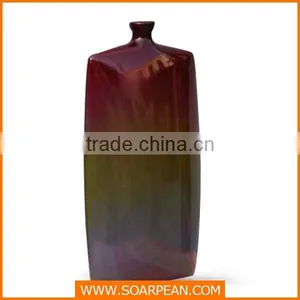 Modern Style Fiberglass Rectangle Flower Vase thumbnail-3