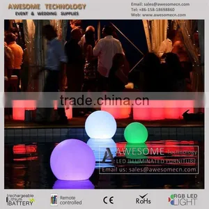 Floating Waterproof Pool Ball / Led Light up Decor Balls Lighting thumbnail-2