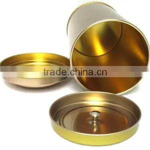 50g 100g 200g Round Metal Tea Tin Box thumbnail-5
