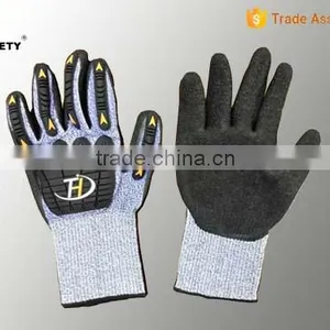 DDSAFETY Cut Resistant Gloves Safety Equipment With TPR Protection thumbnail-3