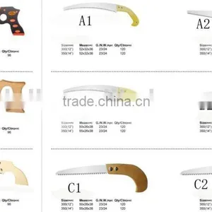 Garden Wood Handle Hand Saw/folding Pruner Saw/pruning Tool/hedge Shear/snips Plier thumbnail-1