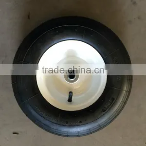 Rubber Wheel for Hand Trolley / Cart Small Spoke Wheels thumbnail-2