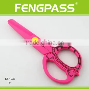 S5-1033 5 Inch Plastic Shape Cutting Scissors thumbnail-1