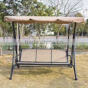 Customized 3 Seats Teslin Hanging Chair Swing Chair Outdoor Chair for Hot Sale thumbnail-1
