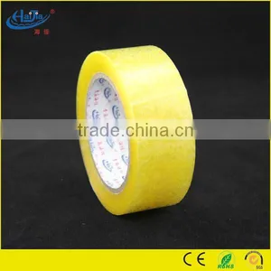 Christmas Hot Sale Yellowish Bopp Packing Tape/solvent Based Acrylic Yellow Bopp Tape thumbnail-3