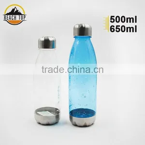 Hot Sale Customized According to Customer Logopop-top Can Plastic Cans Bottle PC Stocked Sport Glass thumbnail-1