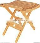 Wood Folding Stool thumbnail-1