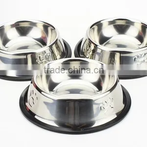 560ml Stainless Steel Pet Food Container/pet Bowl for Sale thumbnail-1