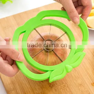 Fruit Slicer Machine Stainless Steel Kitchen Tool Corer Easy Peeler Dicing Tool thumbnail-6