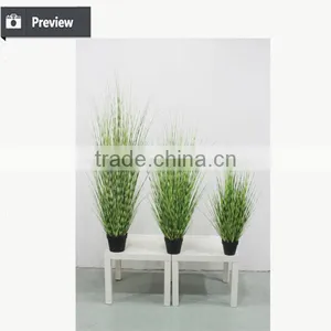 Artificial Potted Grass Synthetic Onion Grass In Pot Fake Grass in Pot for Indoor Decoration thumbnail-5