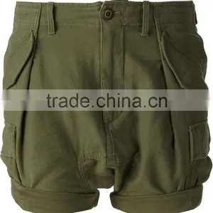 Army Green Women's Shorts thumbnail-1