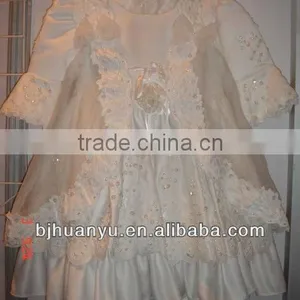 Girl Stylish Flower White Dress 2015 thumbnail-1