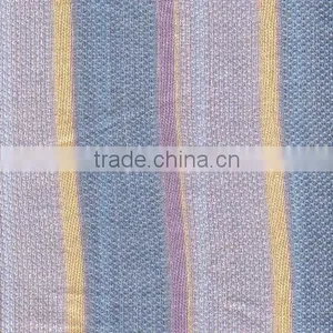 Linen Cotton Yarn Dye Stripe Fabric for Garments Cotton Linen thumbnail-1