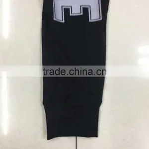Women Fashion Print Black Slim Fit Sports Trousers thumbnail-2