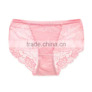 Factory High Quality 100% Silk Custom Sexy Fancy Woman Underwear thumbnail-3