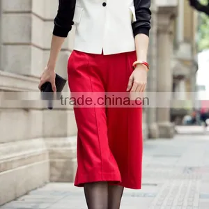2016 Guangzhou Garment Factory High Quality Formal Casual Wear Fashion Pants Women thumbnail-1