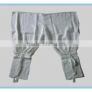 Pure Linen Breeches Baggy Pants For Men thumbnail-3