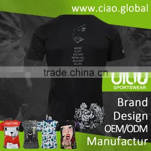 High Quality Clothing Wholesale 100% Cotton Plain Men t Shirt thumbnail-4