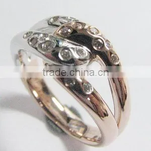Imitation Ring, Wedding Ring, Engagement Ring, Anniversary Ring, Fashion Ring thumbnail-1