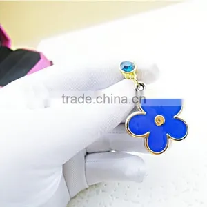 Cellphone Accessories Customized Designs Flower Earphone Plug Mobile Phone Anti Dust Plug thumbnail-5