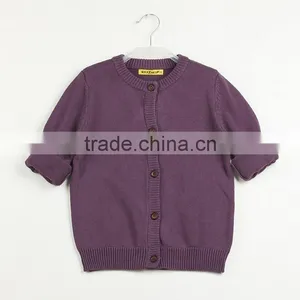 MGOO Stock Kids Knitting Sweater With Covered Buttons Knitwear Warm Cotton Children Outwear thumbnail-4