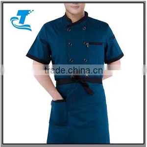 2016 Double-breasted Chef Uniform for Summer thumbnail-1