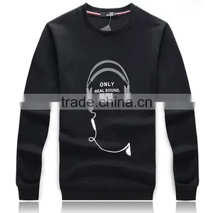 Fashion Round Neck Pullover Custom Wholesale Printing 2016 Thick Warm Fleece Multi-Color Sweatshirt Men thumbnail-5