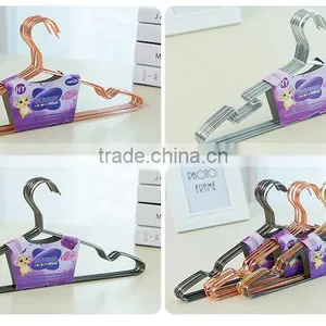 High Quality Wardrobe Metal Aluminium Coat Hanger thumbnail-2