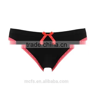 Lace Briefs Wholesale Women Underwear Print Briefs Lingerie Seamless Ladies Boyshort Panties thumbnail-4