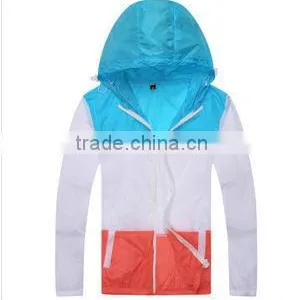 Wholesale Lightweight Waterproof Anti-UV Women Skin Jackets thumbnail-3