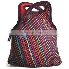 High Quality Colorful Neoprene Lunch Bag thumbnail-1