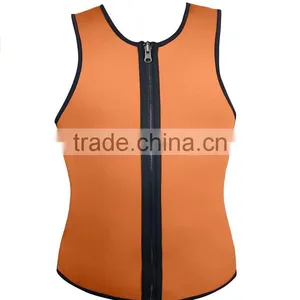 Men Ultra Sweat Thermal Muscle Shirt Hot Shapers Neoprene Slimming Body Shaper Belly Waist and Abdomen Belt Shapewear Tops Vest thumbnail-2