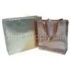 Eco-friendly 200g Golden Paper Carrier Bag With Glued Ribbon Handle, Logo Stamped thumbnail-1