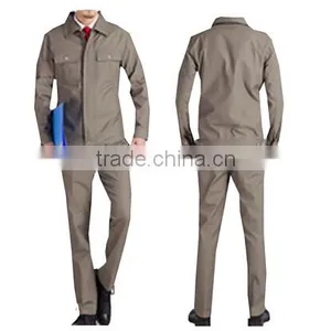 Manufacturers Skin-friendly Breathable Cotton Work Clothes Uniform thumbnail-1