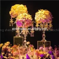 Wholesale Prices Good Quality Wedding Decoration Tall Flower Stand Manufacturer Sale thumbnail-1