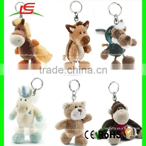 High Quality Top Selling Keychain Cute Stuffed Bee Plush Toy Keychain thumbnail-4
