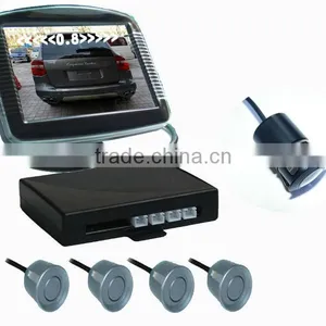 Wireless Car Rearview Mirror Radar Detector Car Parking Sensor thumbnail-2