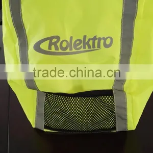 Hot Sale Fluorescent High Visible Waterproof Safety Reflective Backpack Cover thumbnail-1
